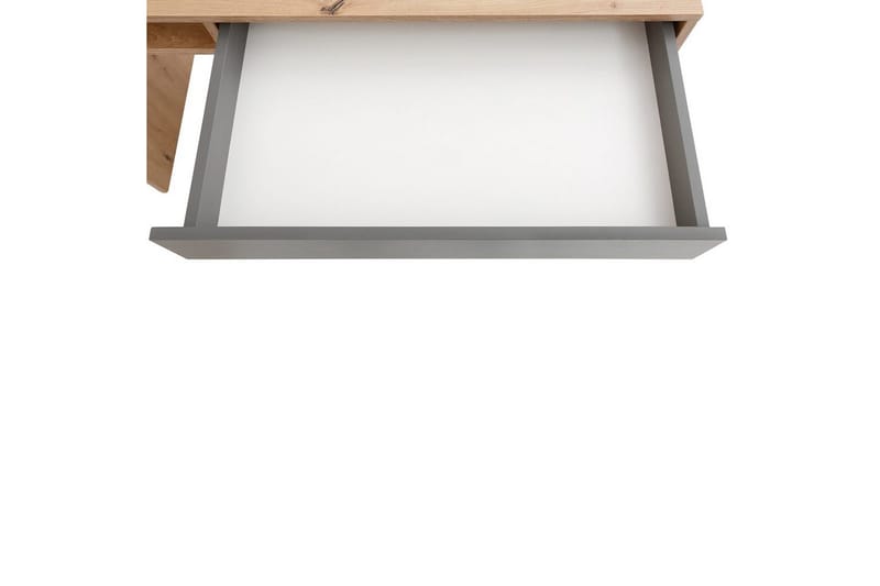 Magnet Skrivbord med Förvaring och Lådor i Trä - Brun - Möbler - Bord & matgrupper - Kontorsbord - Skrivbord