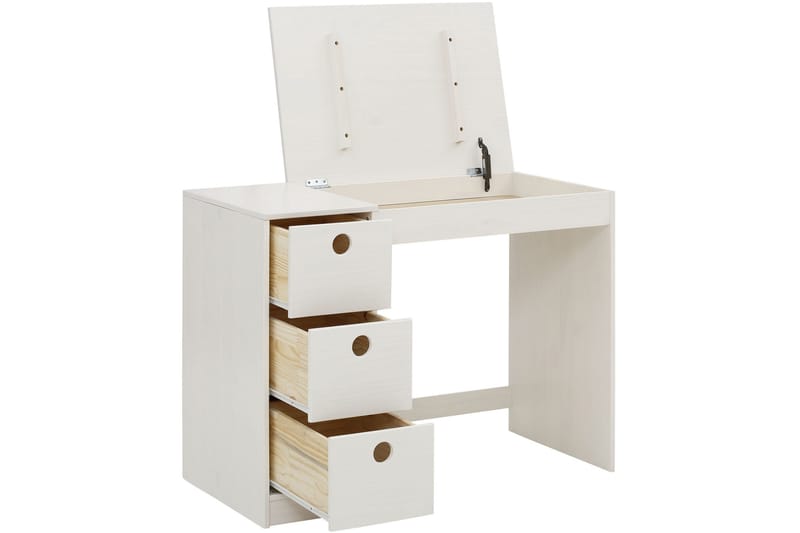 Masoomya Skrivbord 100 cm - Vit - Möbler - Bord & matgrupper - Kontorsbord - Skrivbord