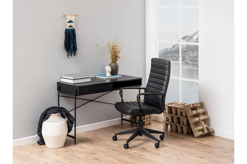 Mehoopany Skrivbord 110x110 cm - Svart - Möbler - Bord & matgrupper - Kontorsbord - Skrivbord