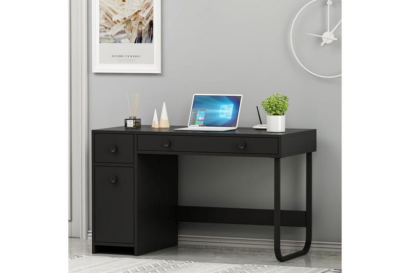 Neric Skrivbord 60x120 cm - Svart - Möbler - Bord & matgrupper - Kontorsbord - Skrivbord