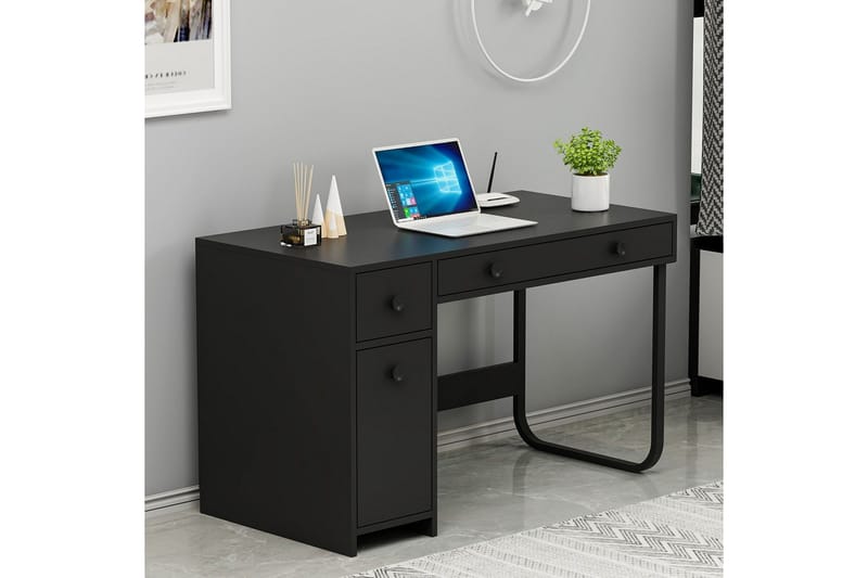 Neric Skrivbord 60x120 cm - Svart - Möbler - Bord & matgrupper - Kontorsbord - Skrivbord