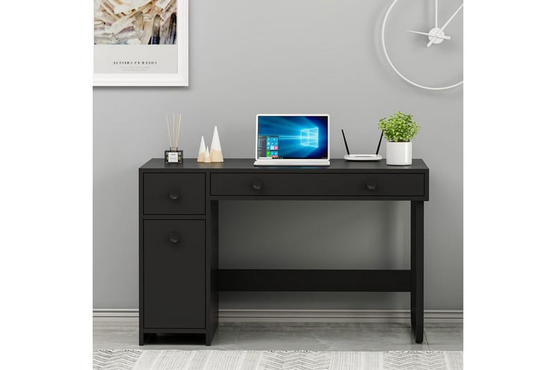 Neric Skrivbord 60x120 cm - Svart - Möbler - Bord & matgrupper - Kontorsbord - Skrivbord