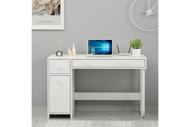 Neric Skrivbord 60x120 cm - Vit - Möbler - Bord & matgrupper - Kontorsbord - Skrivbord