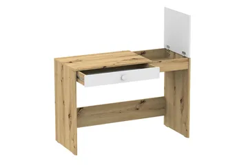 Nero Skrivbord 120 cm - Natur/Vit/Grå - Möbler - Bord & matgrupper - Kontorsbord - Skrivbord