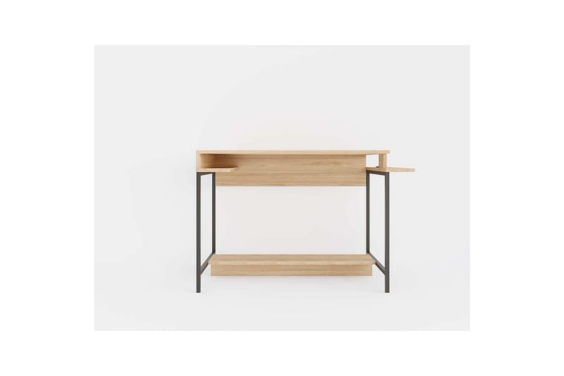 Ovran Skrivbord 57x113 cm - Ek/Svart - Möbler - Bord & matgrupper - Kontorsbord - Skrivbord