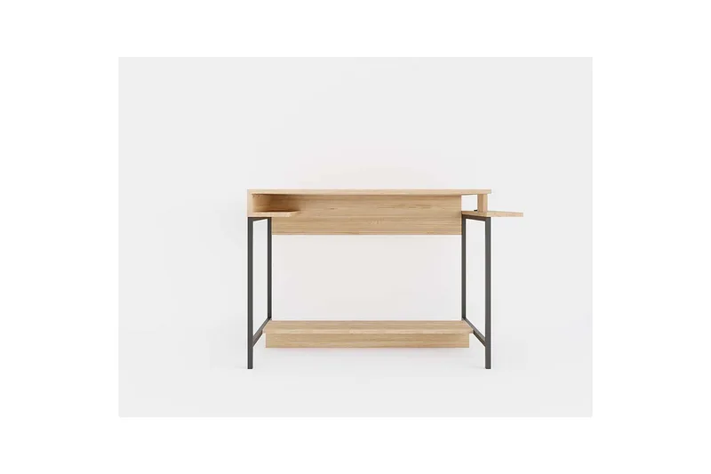 Ovran Skrivbord 57x113 cm - Ek/Svart - Möbler - Bord & matgrupper - Kontorsbord - Skrivbord