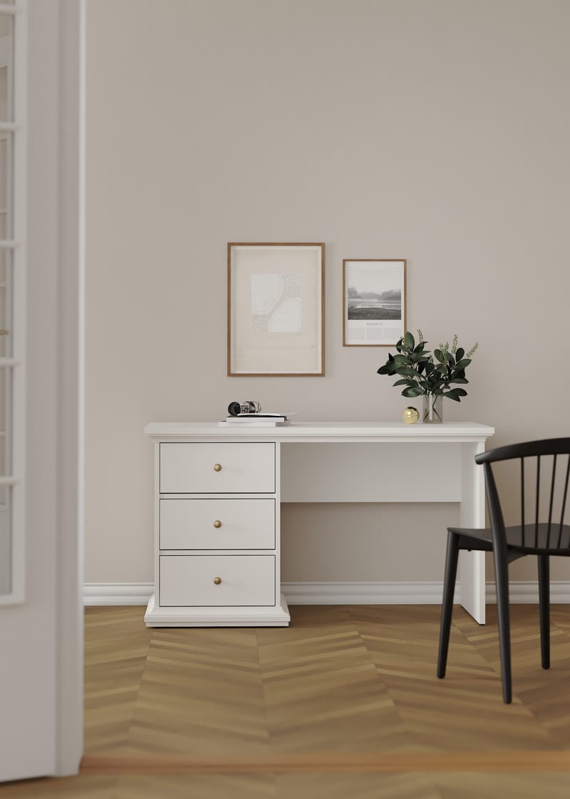 Paris Skrivbord 130x62x74 cm - Möbler - Bord & matgrupper - Kontorsbord - Skrivbord