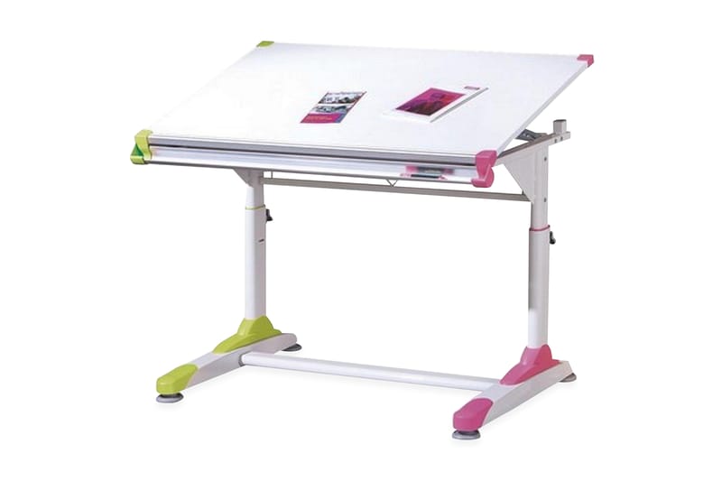 Lesesne Ritbord 100 cm - Rosa/Grön - Möbler - Bord & matgrupper - Kontorsbord - Ritbord