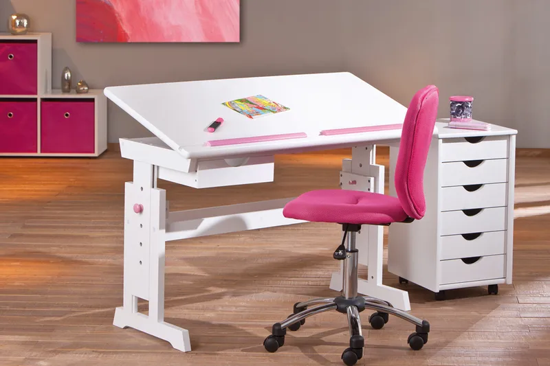Selena Skrivbord Barn - Vit - Möbler - Bord & matgrupper - Kontorsbord - Ritbord