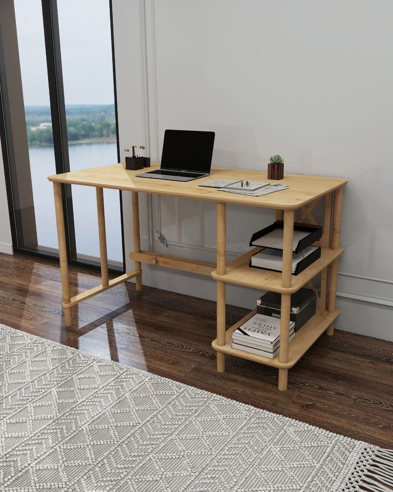 Rorina Skrivbord 125 cm - Ek - Möbler - Bord & matgrupper - Kontorsbord - Skrivbord