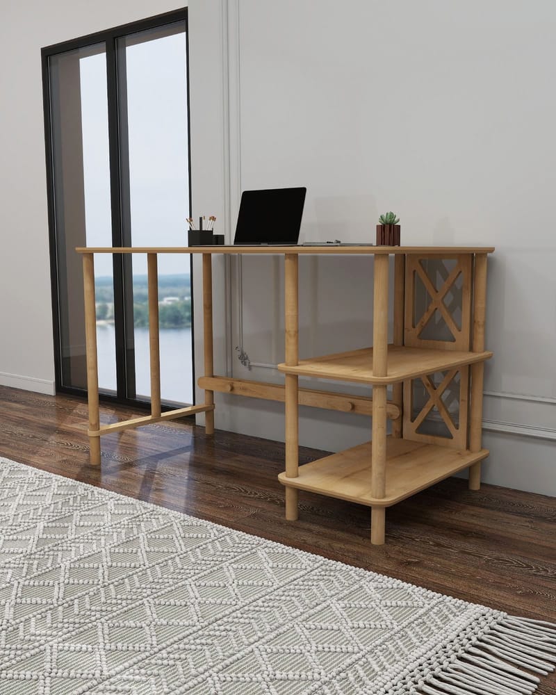 Rorina Skrivbord 125 cm - Ek - Möbler - Bord & matgrupper - Kontorsbord - Skrivbord