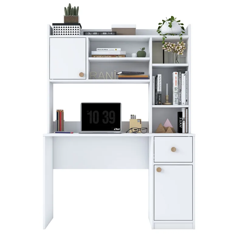 Sarnor Skrivbord 120x166x50 cm, Vit