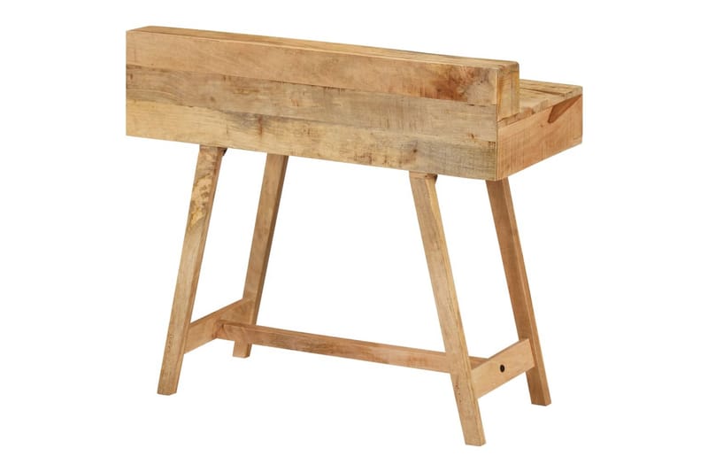 Skrivbord 100x45x90 cm massivt grovt mangoträ - Brun - Möbler - Bord & matgrupper - Kontorsbord - Skrivbord