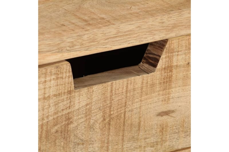 Skrivbord 100x45x90 cm massivt grovt mangoträ - Brun - Möbler - Bord & matgrupper - Kontorsbord - Skrivbord