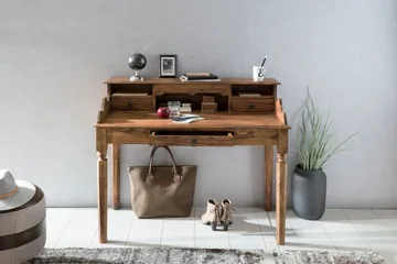 Aggrey Skrivbord 115 cm - Trä/natur - Möbler - Bord & matgrupper - Kontorsbord - Skrivbord