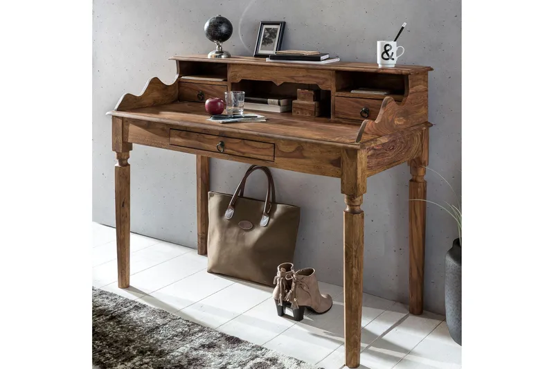 Aggrey Skrivbord 115 cm - Trä/natur - Möbler - Bord & matgrupper - Kontorsbord - Skrivbord