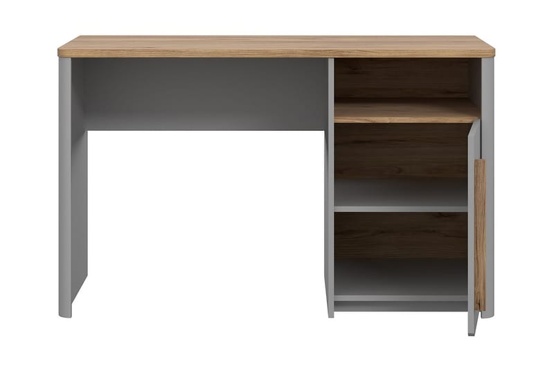 Ahmetbay Skrivbord 120 cm - Grå/Brun - Möbler - Bord & matgrupper - Kontorsbord - Skrivbord