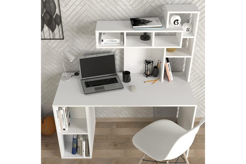 Skrivbord Alera - Guld/Vit - Möbler - Bord & matgrupper - Kontorsbord - Skrivbord