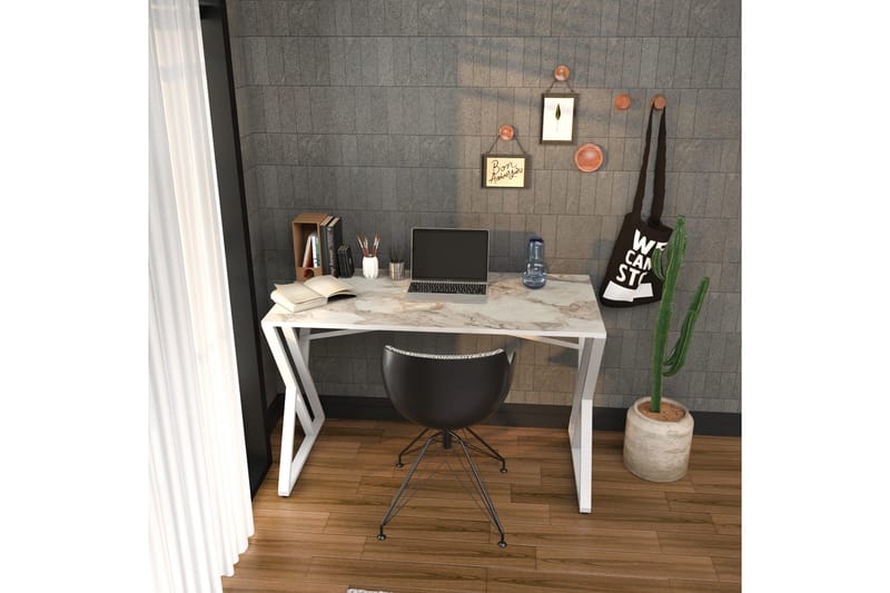 Andifli Skrivbord 60x75x120 cm - Vit - Möbler - Bord & matgrupper - Kontorsbord - Skrivbord
