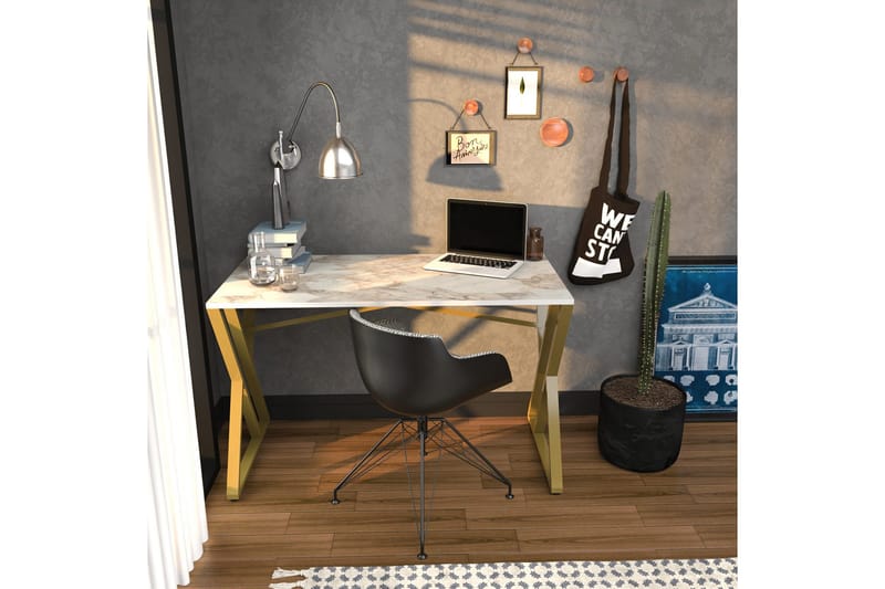 Andifli Skrivbord 60x75x120 cm - Vit - Möbler - Bord & matgrupper - Kontorsbord - Skrivbord