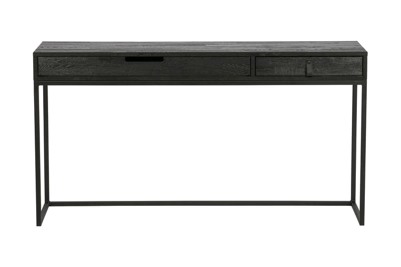 Atila Skrivbord 140 cm med Förvaring Lådor - Ek/Svart - Möbler - Bord & matgrupper - Kontorsbord - Skrivbord
