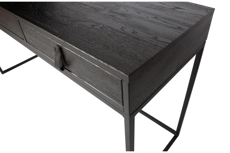 Atila Skrivbord 140 cm med Förvaring Lådor - Ek/Svart - Möbler - Bord & matgrupper - Kontorsbord - Skrivbord