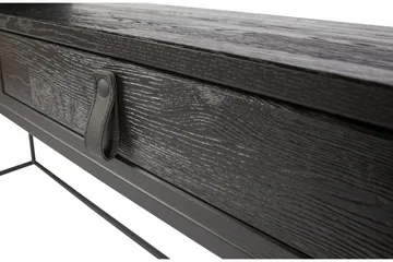 Atila Skrivbord 140 cm med Förvaring Lådor - Ek/Svart - Möbler - Bord & matgrupper - Kontorsbord - Skrivbord