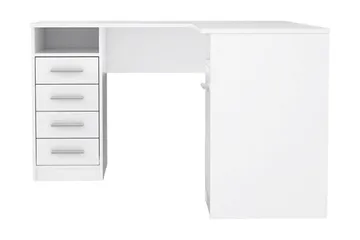 Baacwood Skrivbord 125 cm - Vit - Möbler - Bord & matgrupper - Kontorsbord - Skrivbord - Hörnskrivbord