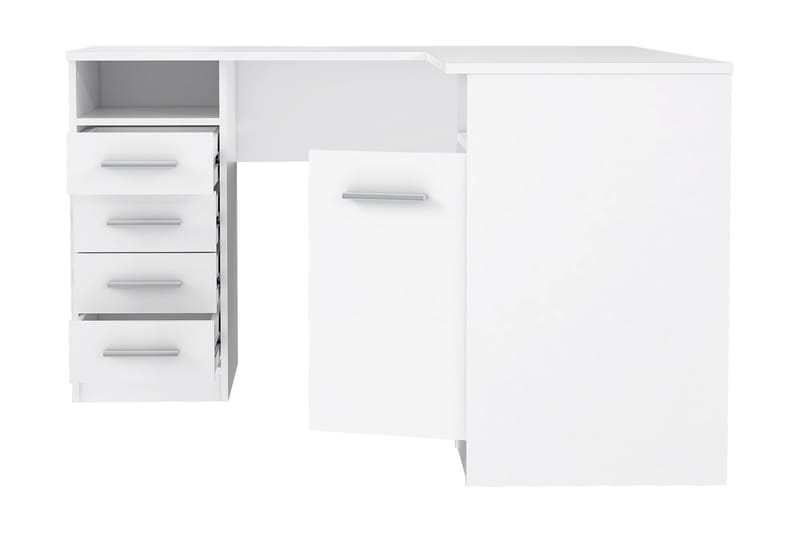 Baacwood Skrivbord 125 cm - Vit - Möbler - Bord & matgrupper - Kontorsbord - Skrivbord