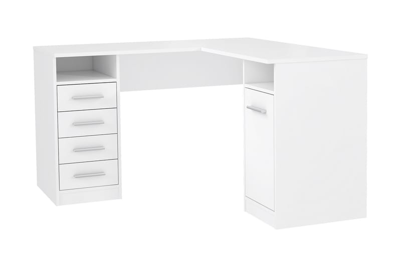 Baacwood Skrivbord 125 cm - Vit - Möbler - Bord & matgrupper - Kontorsbord - Skrivbord
