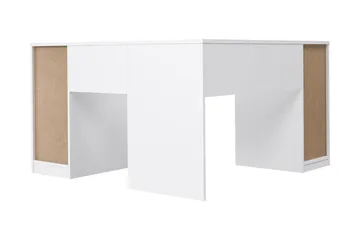 Baacwood Skrivbord 125 cm - Vit - Möbler - Bord & matgrupper - Kontorsbord - Skrivbord - Hörnskrivbord