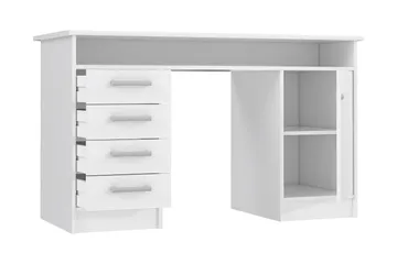 Baacwood Skrivbord 126 cm - Vit - Möbler - Bord & matgrupper - Kontorsbord - Skrivbord