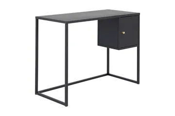 Bakal Skrivbord 95 cm med Förvaring Skåp - Svart - Möbler - Bord & matgrupper - Kontorsbord - Skrivbord