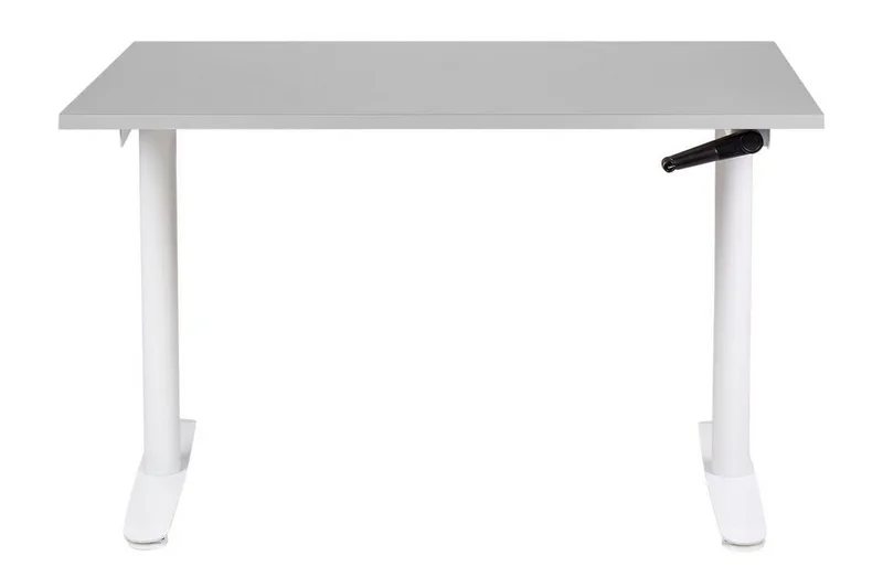 Banner Skrivbord 72x120 cm - Grå/Vit - Möbler - Bord & matgrupper - Kontorsbord - Skrivbord - Höj och sänkbart skrivbord