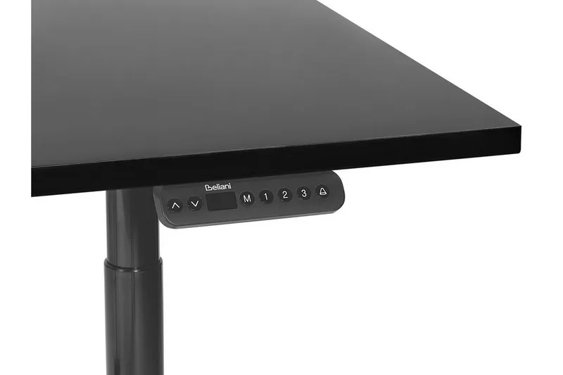 Banner Skrivbord 72x120 cm - Svart - Möbler - Bord & matgrupper - Kontorsbord - Skrivbord - Höj och sänkbart skrivbord