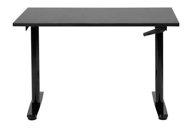 Banner Skrivbord 72x120 cm - Svart - Möbler - Bord & matgrupper - Kontorsbord - Skrivbord - Höj och sänkbart skrivbord