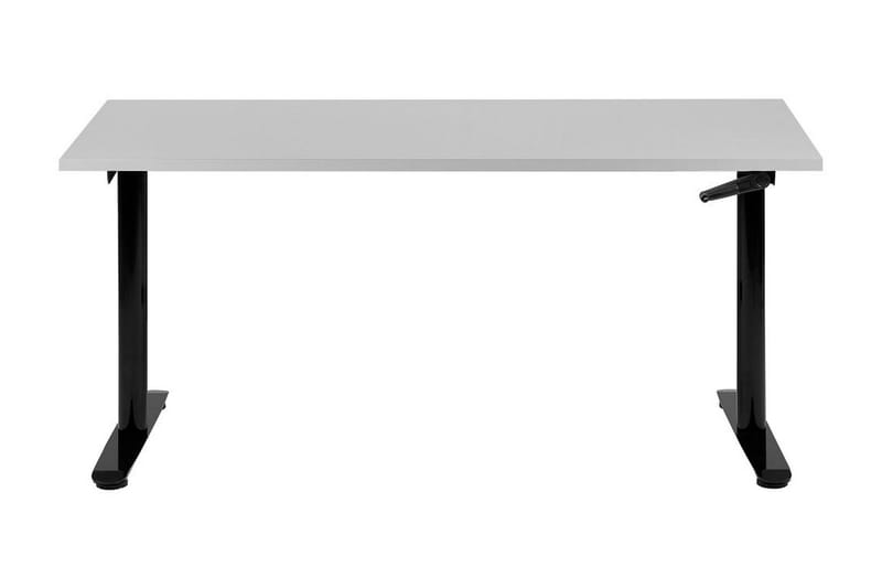 Banner Skrivbord 72x160 cm - Grå/Svart - Möbler - Bord & matgrupper - Kontorsbord - Skrivbord - Höj och sänkbart skrivbord