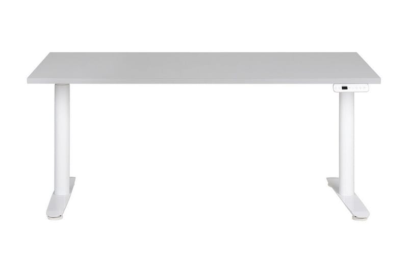 Banner Skrivbord 72x160 cm - Grå/Vit - Möbler - Bord & matgrupper - Kontorsbord - Skrivbord - Höj och sänkbart skrivbord