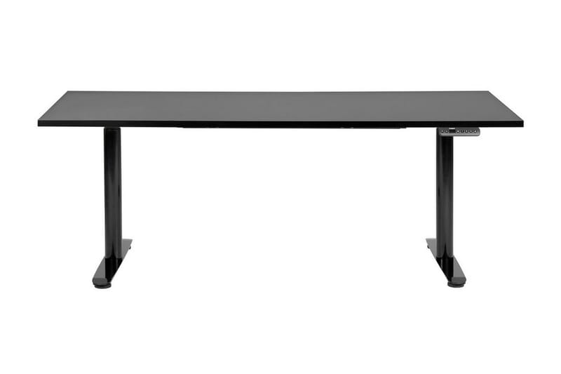 Banner Skrivbord 80x180 cm - Svart - Möbler - Bord & matgrupper - Kontorsbord - Skrivbord - Höj och sänkbart skrivbord