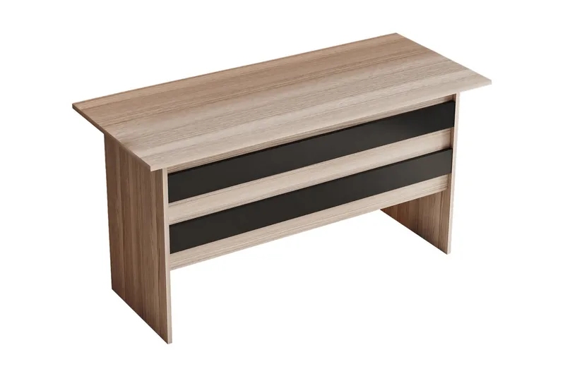 Barrock Skrivbord 140 cm - Natur/Svart - Möbler - Bord & matgrupper - Kontorsbord - Skrivbord