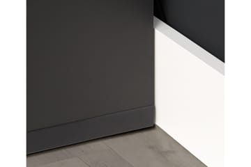 Bays Gaming Skrivbord 160 cm med Förvaring 2 Hyllor - Svart - Möbler - Bord & matgrupper - Kontorsbord - Skrivbord