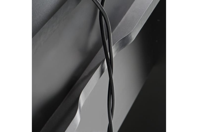 Bays Gaming Skrivbord 160 cm med Förvaring 2 Hyllor - Svart - Möbler - Bord & matgrupper - Kontorsbord - Skrivbord