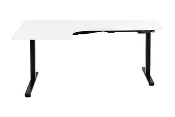 Bina L-format Skrivbord 109x160 cm i Målat Trä - Svart|Vit - Möbler - Bord & matgrupper - Kontorsbord - Skrivbord - Höj och sänkbart skrivbord