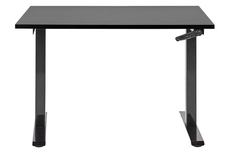 Bina Skrivbord 72x120 cm i Målat Trä - Svart - Möbler - Bord & matgrupper - Kontorsbord - Skrivbord - Höj och sänkbart skrivbord