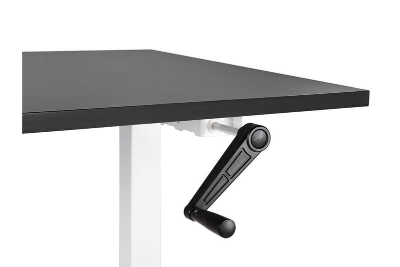 Bina Skrivbord 72x120 cm i Målat Trä - Svart|Vit - Möbler - Bord & matgrupper - Kontorsbord - Skrivbord - Höj och sänkbart skrivbord