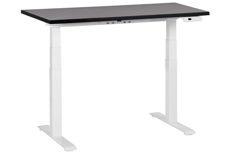 Bina Skrivbord 72x120 cm i Målat Trä, Svart|Vit