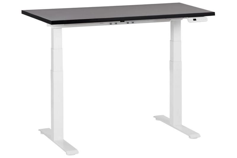 Bina Skrivbord 72x120 cm - Svart/Vit - Möbler - Bord & matgrupper - Kontorsbord - Skrivbord - Höj och sänkbart skrivbord