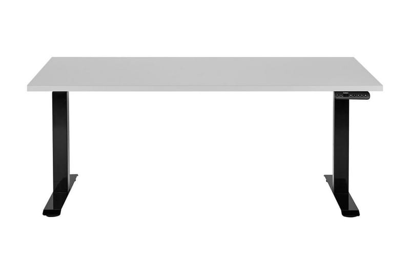 Bina Skrivbord 72x160 cm - Grå/Svart - Möbler - Bord & matgrupper - Kontorsbord - Skrivbord - Höj och sänkbart skrivbord