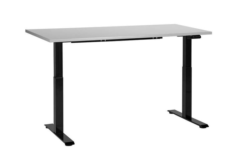 Bina Skrivbord 72x160 cm, Grå/Svart