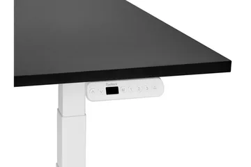 Bina Skrivbord 72x160 cm - Svart/Vit - Möbler - Bord & matgrupper - Kontorsbord - Skrivbord - Höj och sänkbart skrivbord